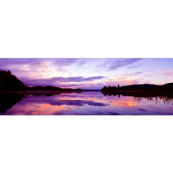 Lough Gill Sunset Panoramic by DigiCreatiV